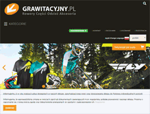 Tablet Screenshot of grawitacyjny.pl